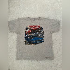 Light grey graphic tee. Size small